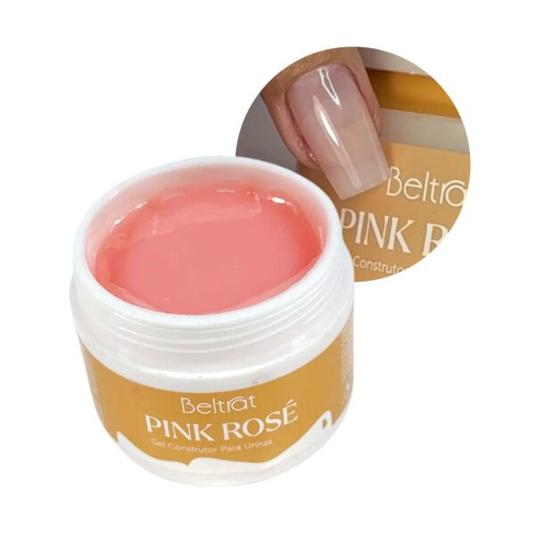 Gel Construtor Pink Rosé Beltrat 24g