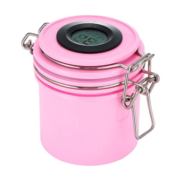 Pote Hermético Armazenar Cola Cílios com Higrômetro