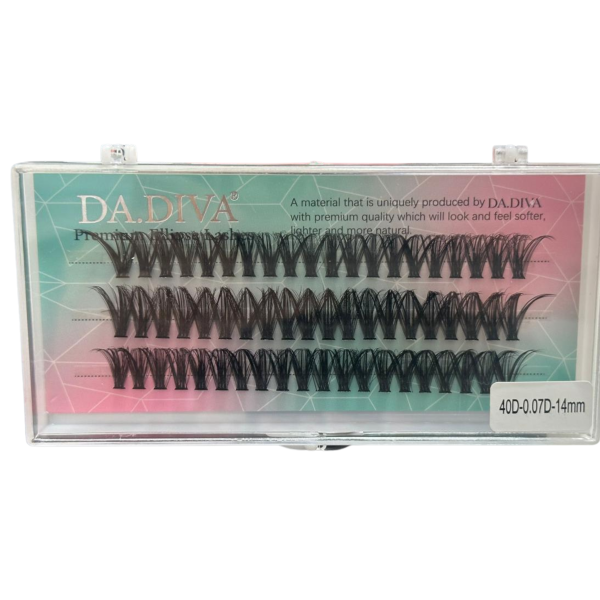 Cilios YY 40D Lash 0.07D 14mm Da.Diva