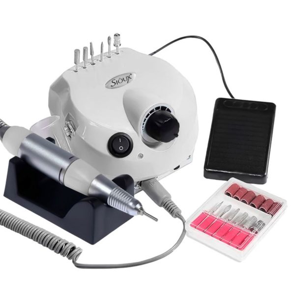 Motor Porquinho Nail Drill Pro 35.000 RPM Sioux Branco