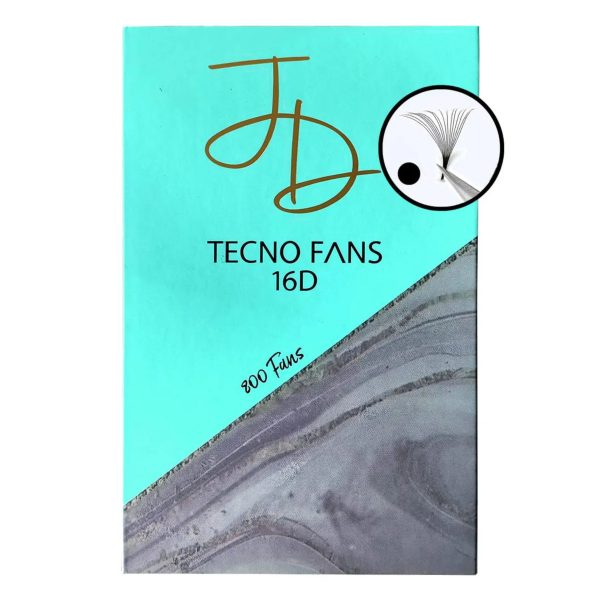 Cilios TECNO FANS 16D 0.05D 8-15 MIX CURL D JESSICA DEMETI