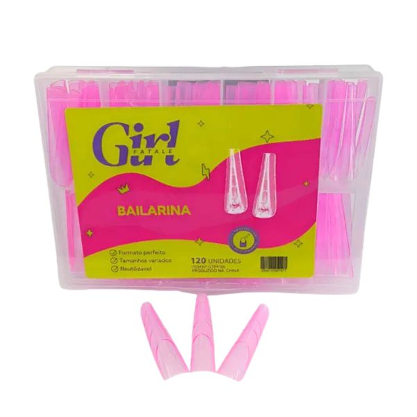 Molde Bailarina Girl Fatale 4 Formatos 120pçs