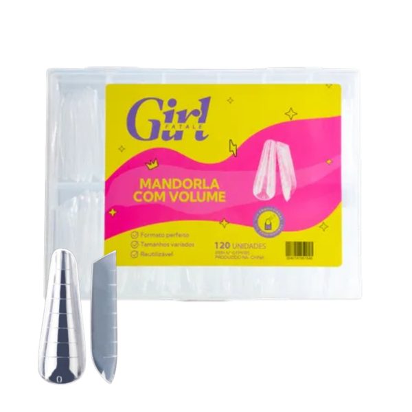 Molde Mandorla com Volume Girl Fatale 120pçs