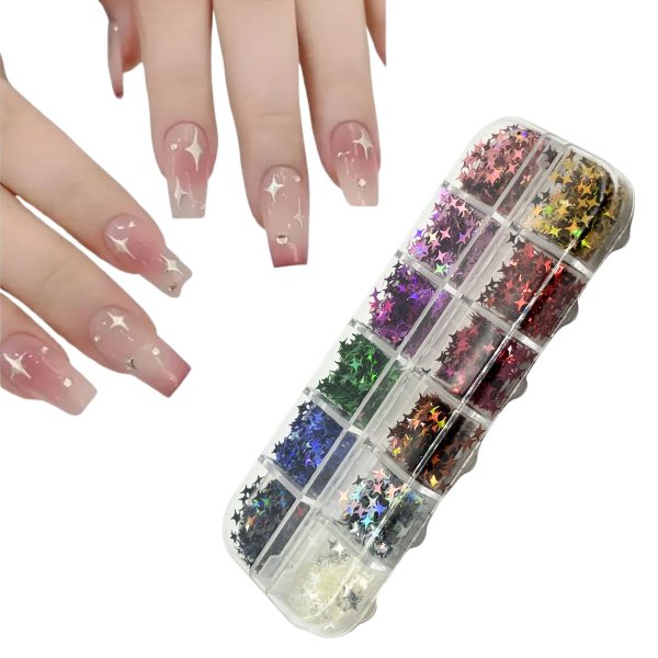 Decoração Estrela de 4 Pontas