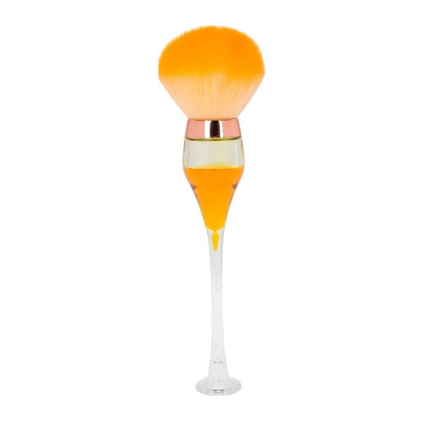 Espanador de Unha Modelo Taça Tulipa Luxo - Laranja