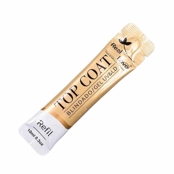 Refil Top Coat Blindado Finalizador Allsmile Sem Tpo/Hema - Real Love