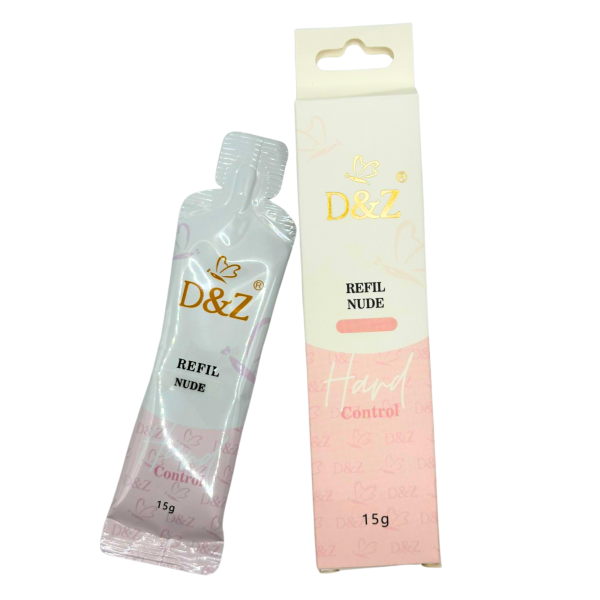 Refil Gel Hard Control D&Z - Nude 15g