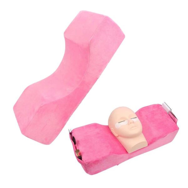 Travesseiro De Cílios Almofada Apoio de Pescoço com Bolso