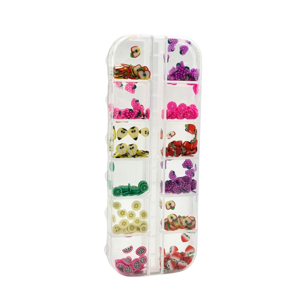 Decoração Frutas Fan Nails