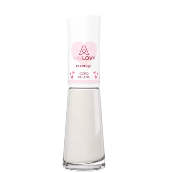 Esmalte Tradicional Any Lovy Copo de Leite 8ml