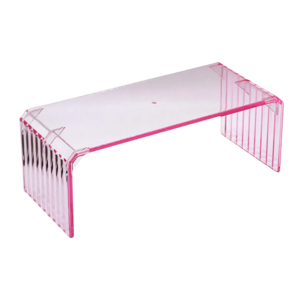 Apoio Acrílico L63 Rosa