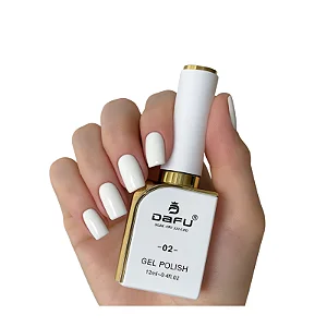 Esmalte em Gel Dafu 02 Branco Linha Royal 12ml