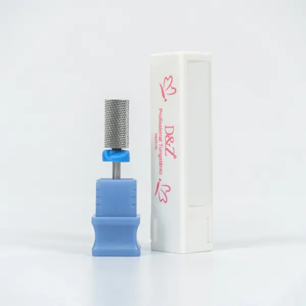 Broca Profissional D&Z Formato Cilíndrico Topo Reto Tungstênio – Azul
