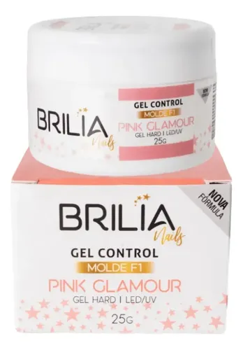 Gel Control Hard Molde F1 25g - Brillia Pink Glamour