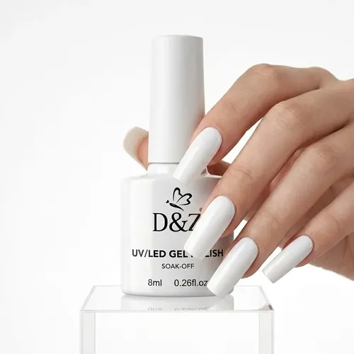 Esmalte em Gel Branco D&Z n182 8ml