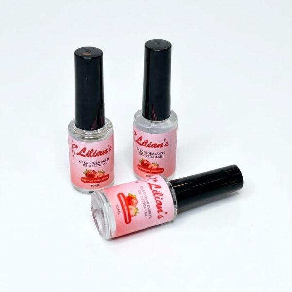 Óleo Hidratante de Cutículas Lilian's – Morango 10ml