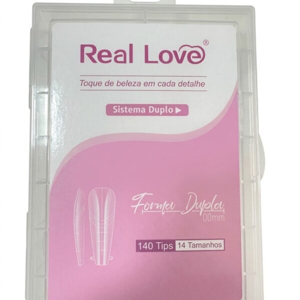 Molde F1 Real Love Forma Dupla 00mm 140und 14 tamanhos