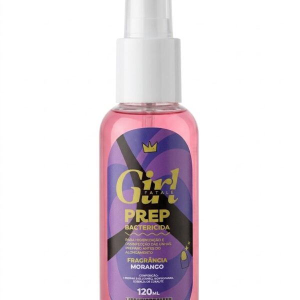 Prep Bactericida Higienizante Girl Fatale 120ml Morango