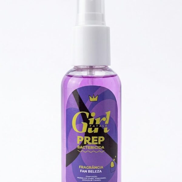 Prep Bactericida Higienizante Girl Fatale 120ml Fan Beleza