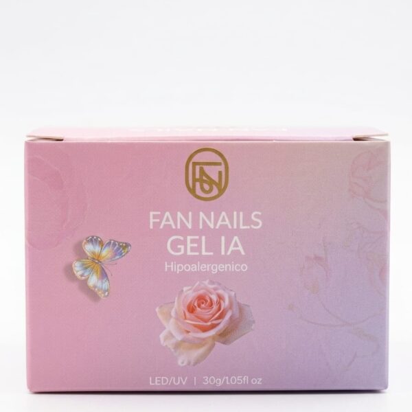 Gel IA Fan Nails by Fan&Co – Tecnologia Static (30g) Cristal Cor 01