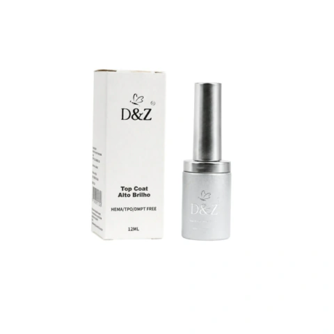 Top Coat D&Z Alto Brilho 12ml Frasco
