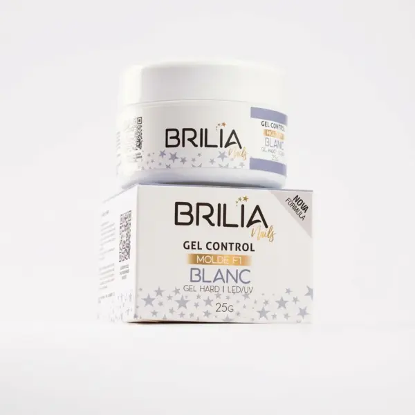 Gel Brilia Control Hard Molde F1 Blanc 25g