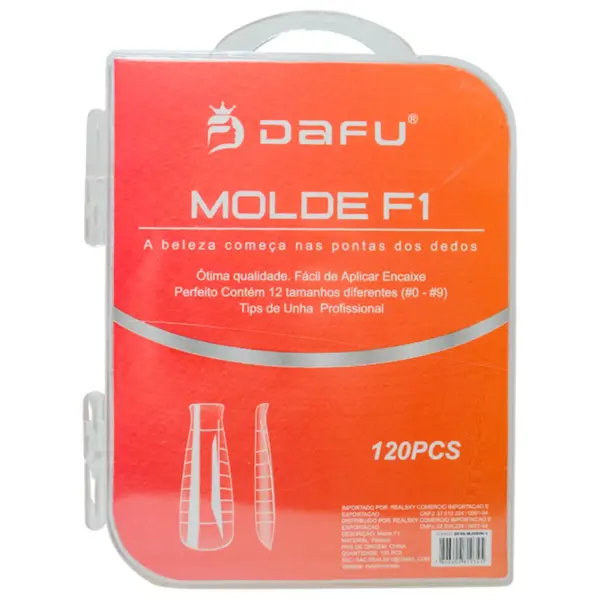 Molde F1 Dafu no Formato Bailarina (120 peças)