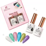 Kit Top Coat Water Drop Efeito Água Bella Rosa