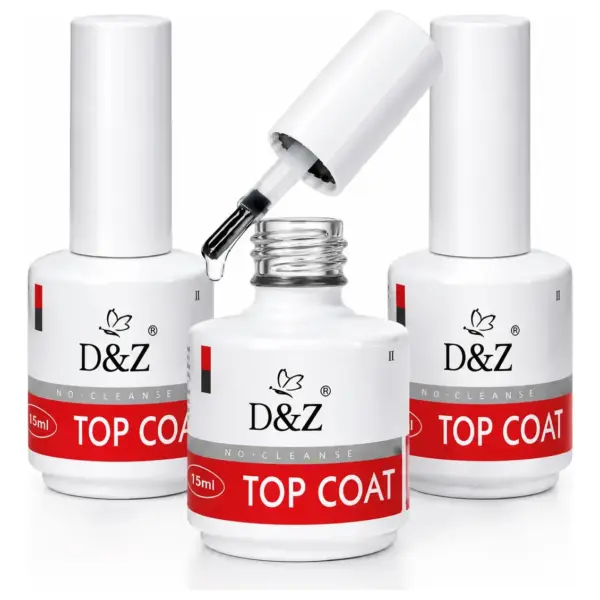 Kit 3 Top Coat D&Z 15ml