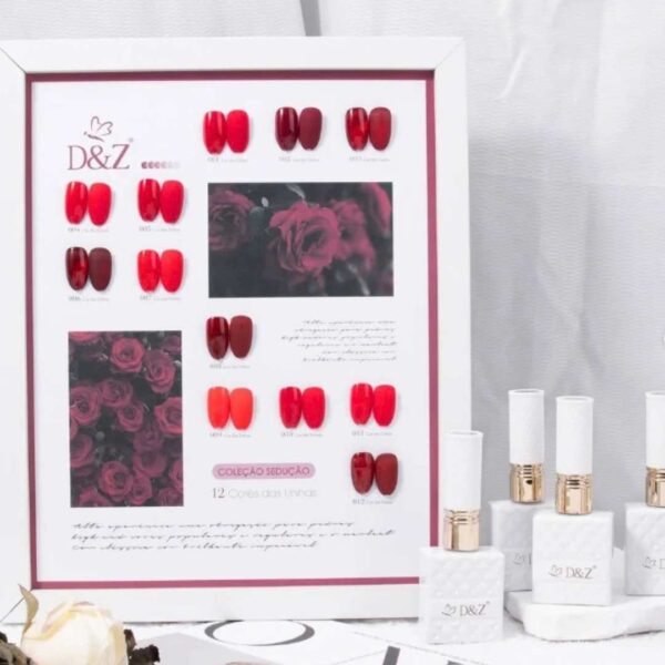 Kit de Esmalte em Gel D&Z Coleção Sedução