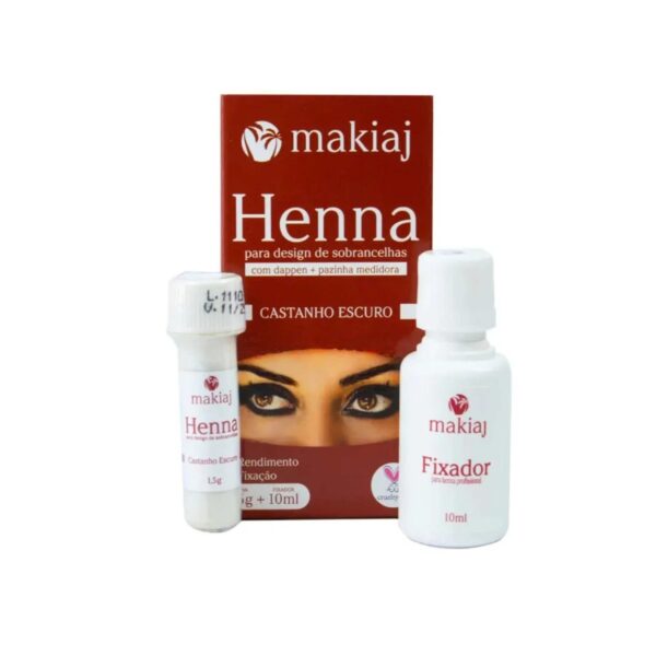 Henna Makiaj Castanho Escuro 1,5g