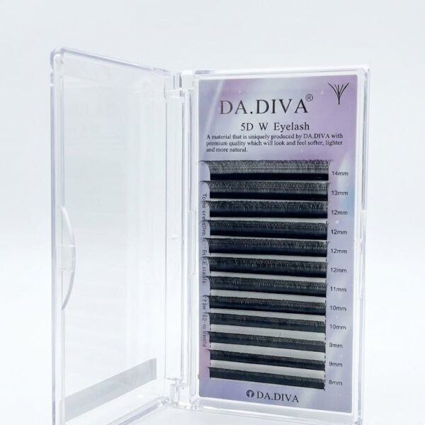 Cílios Fio a Fio Da.Diva 5DW 0.07D SGS MSDS Mix 8-14