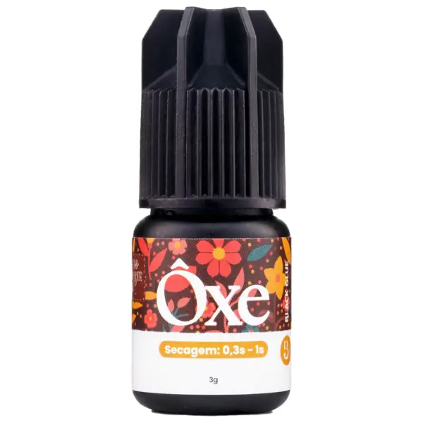 Cola de Cílios Fio a Fio Profissional Beautify Pro "Oxe" 3ml: Alta Retenção e Secagem Rápida
