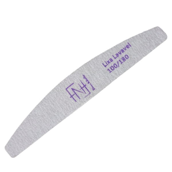 Lixa Avulsa 100/180 Fan Nails Lavável