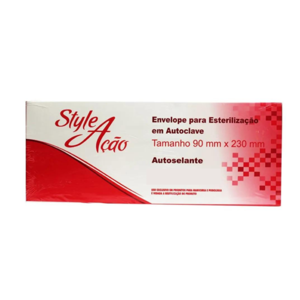 Envelope para Esterilização em Autoclave Style Ação 50 unidades