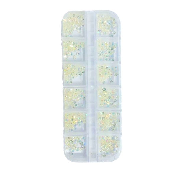 Pedraria Strass Swarovski Transparente Furta Cor