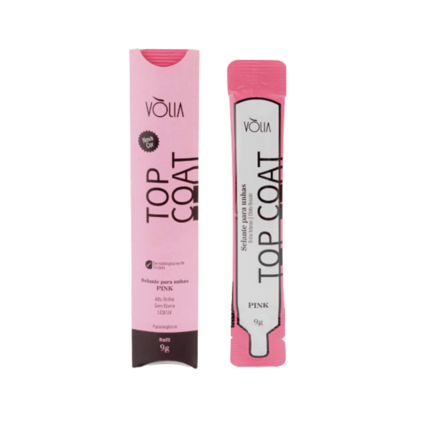 REFIL Top Coat Selante Vòlia Pink 9g