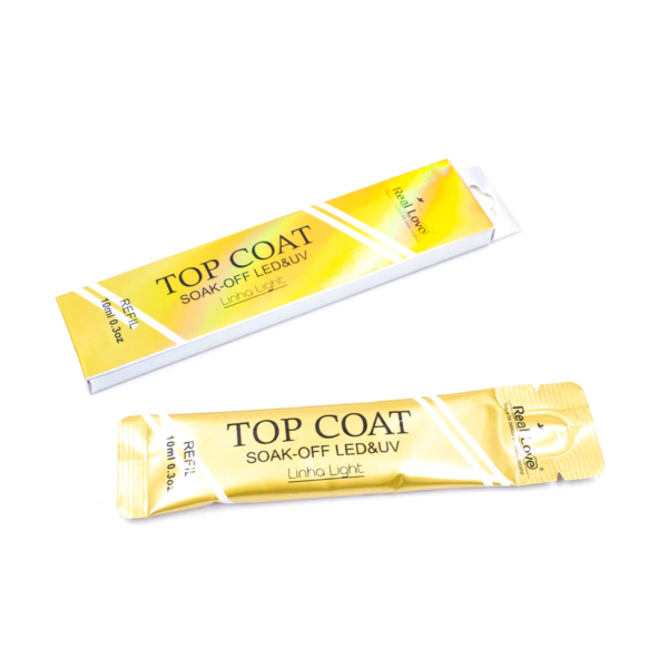 Refil Top Coat Real Love Soak Off led&UV