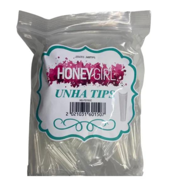 Tips Honey Girl Bailarina Transparente 600 unidades