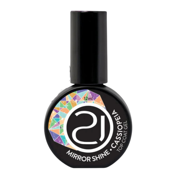 Top Coat Mirror Shine Constelação Cassiopeia 12ml Nails 21