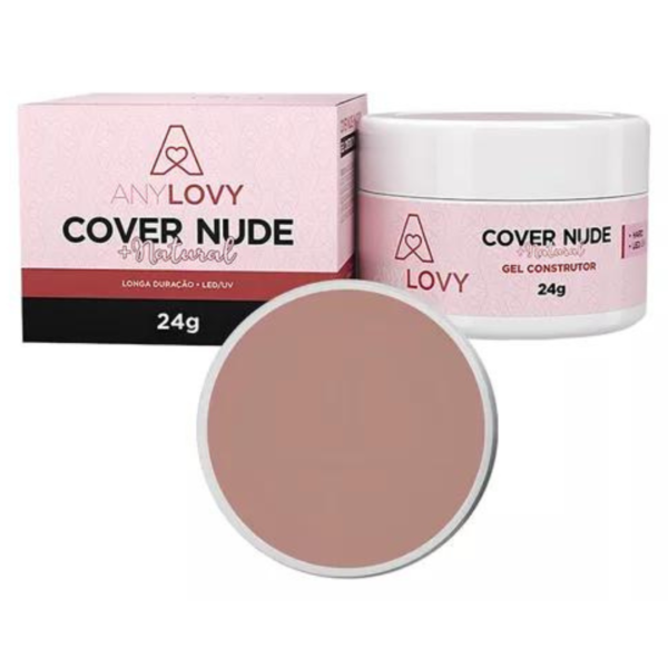 Gel Cover Nude + Natural Autonivelante Any Lovy 24g