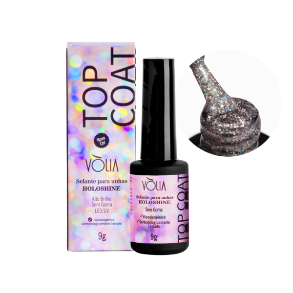 Top Coat Vòlia Selante Holoshine 9g