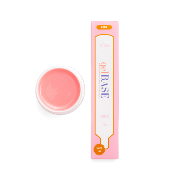 Refil em Gel Vòlia 14g Gel Base Pink