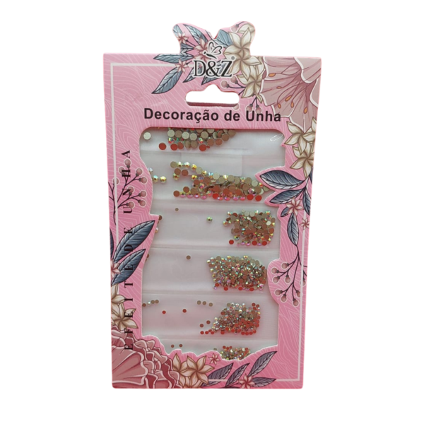Pedraria Strass Furtacor Mix D&Z