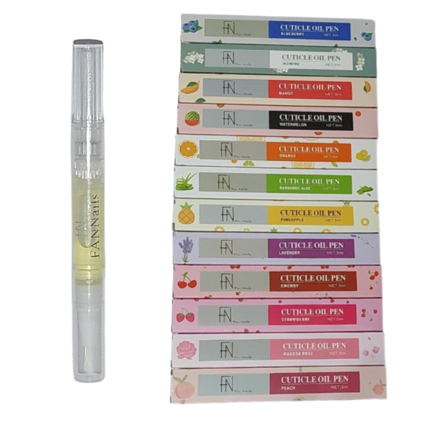 Kit Óleo de Cutículas Fan Nails com 12 Unidades