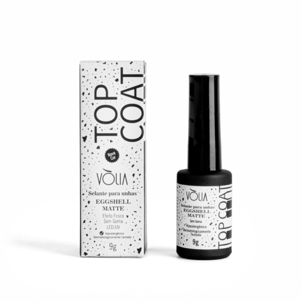 Top Coat Vòlia – Selante para Unhas Eggshell Matte 9g