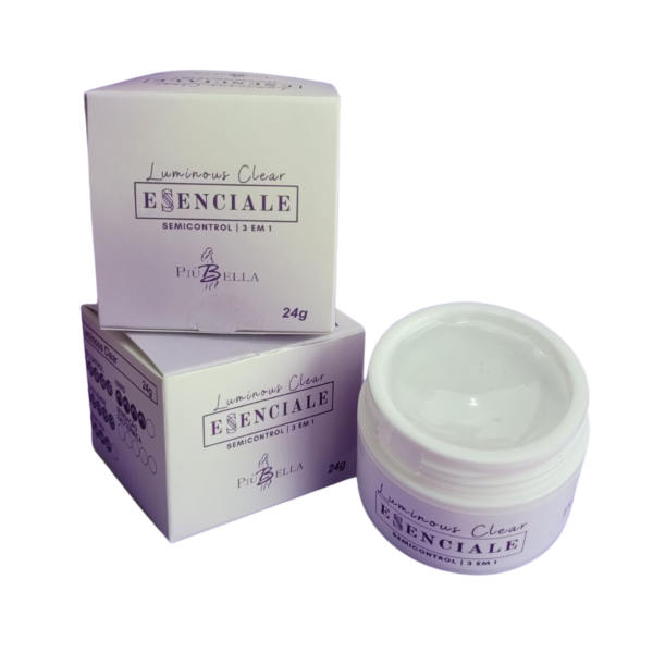 Gel Essenciale Semicontrol Luminous Clear Più Bella 24g