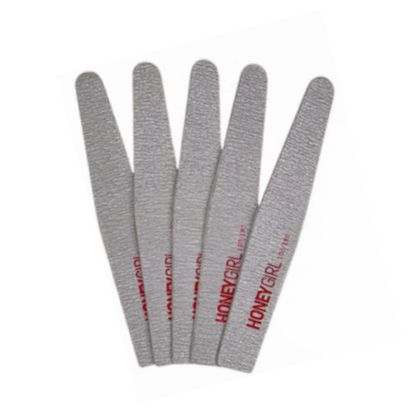 Lixa Caixão Honey Girl 100/180 Vermelha Pacote 24 uni