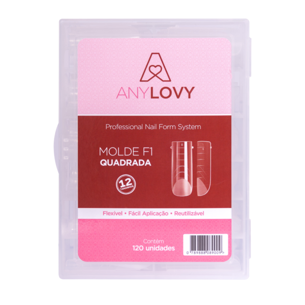 Molde F1 Quadrada AnyLovy 120 Unidades