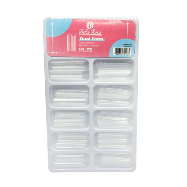 Molde Dual Form Bailarina Bella Rosa 120tips